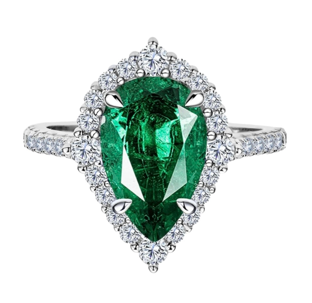 Emerald Pear Cut