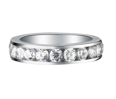 Channel Setting Eternity Band