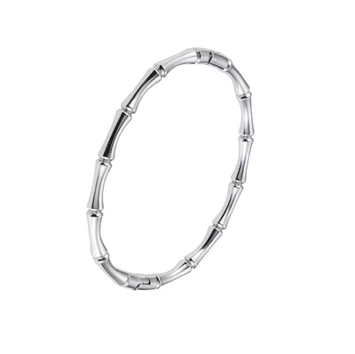 Silver Bamboo Bangle