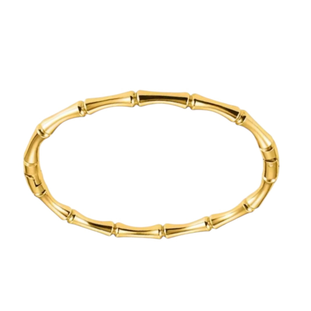 Gold Bamboo Bangle