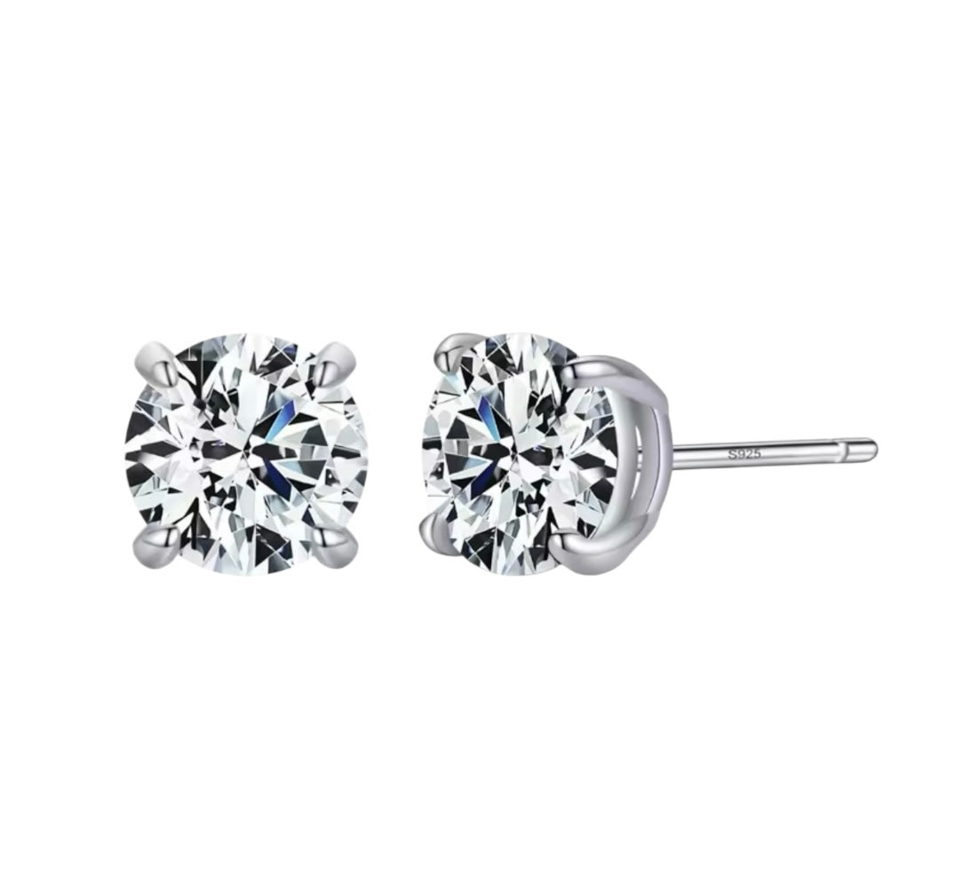 1 carat Stud Earrings