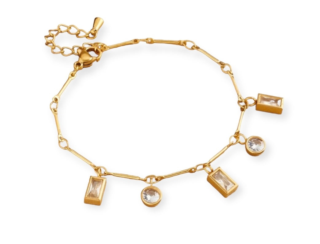 Golden Charm Bracelet