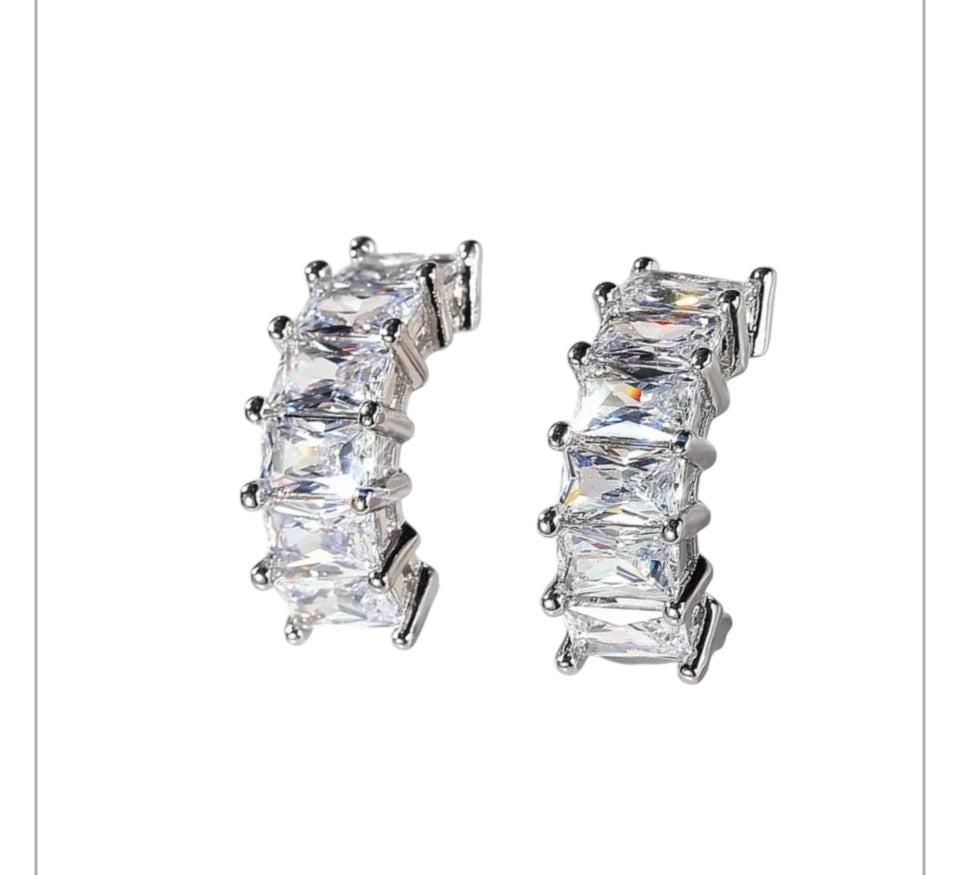 Baguette mini hoops