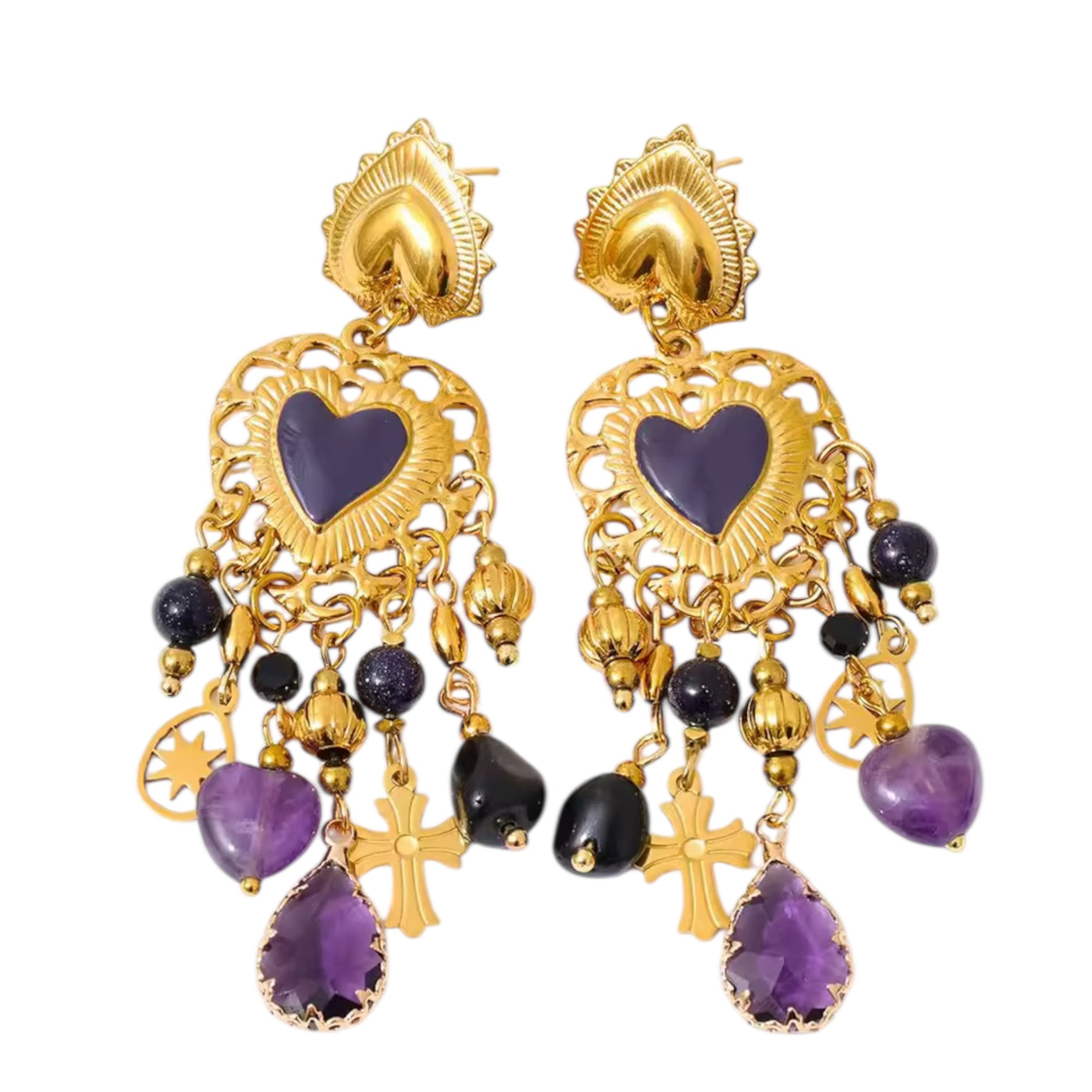 Byzantine Charm Earrings