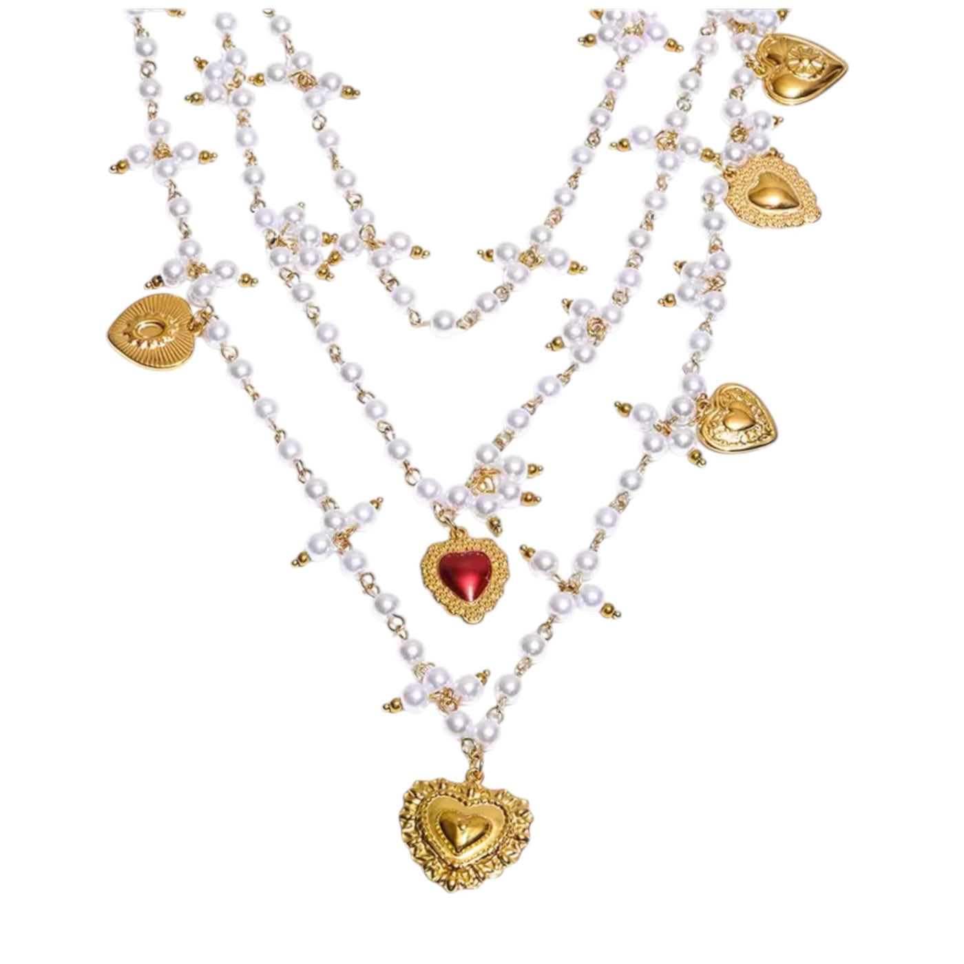 Byzantine Pearl Necklace