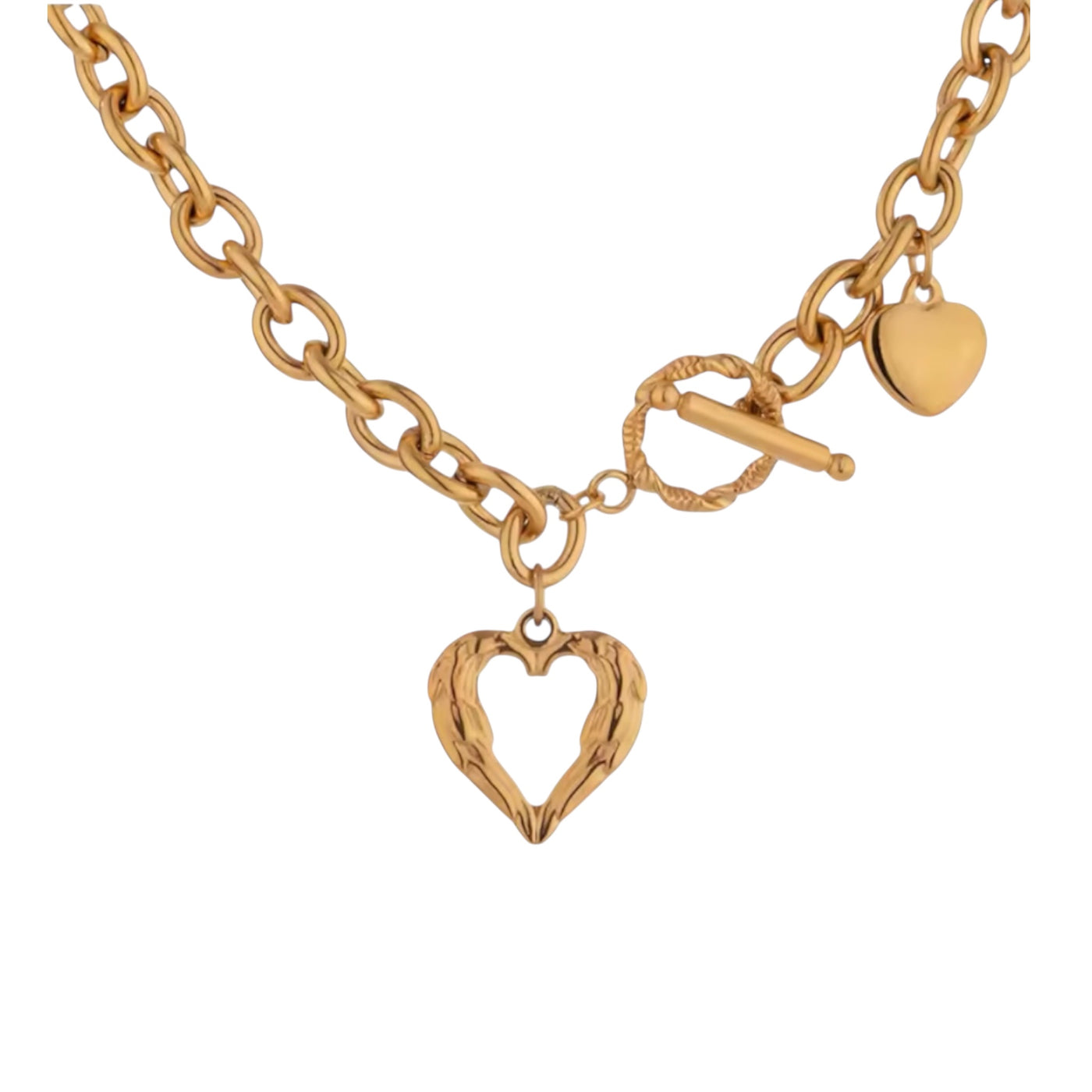 Heart Toggle Necklace
