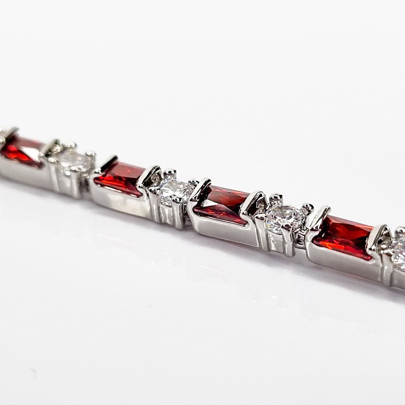 Ruby RedTennis Bracelet